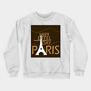 Eiffel Tower Day Crewneck Sweatshirt